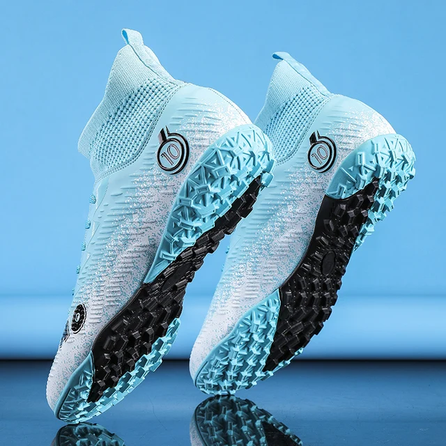 Men Soccer Shoes Kids Football Boots Women Professional Soccer Cleats Antiskid Chaussure Football TF/FG Outdoor Football Shoes 4