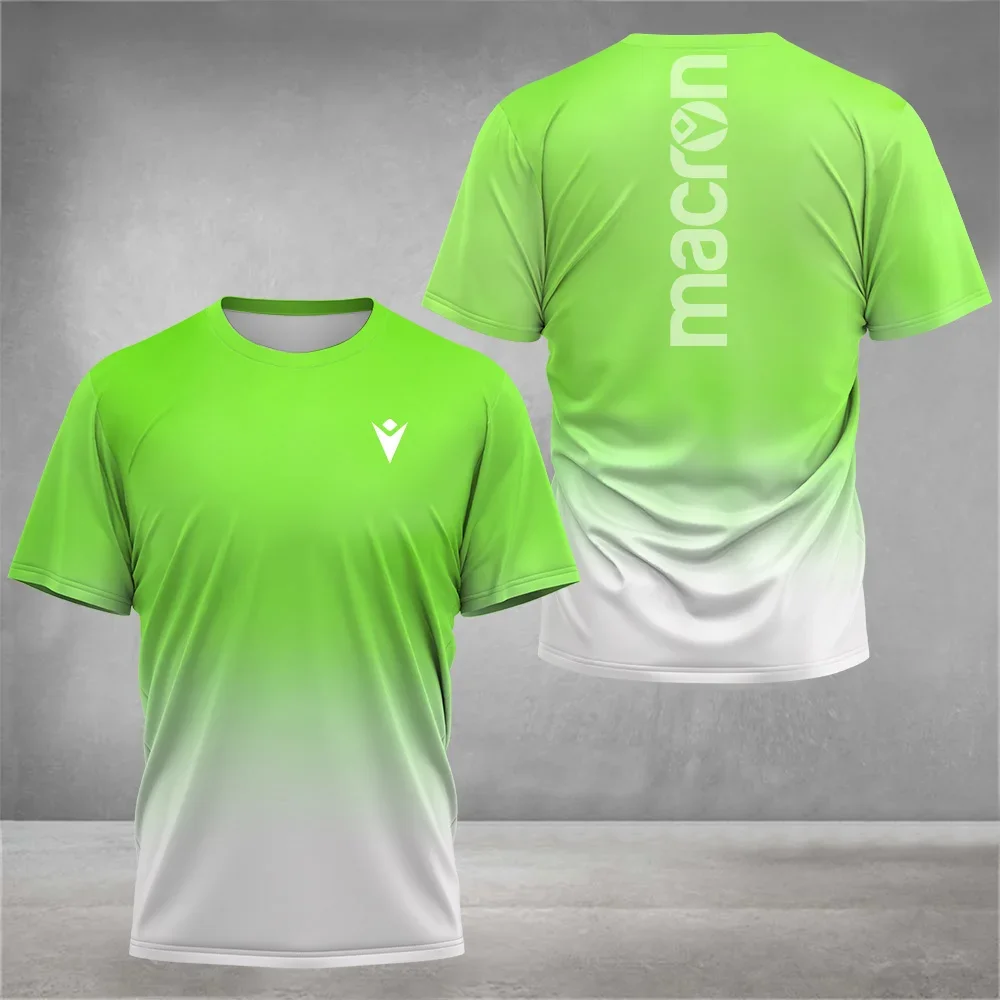 Summer Quick-Drying Men's Tennis T-Shirt Breathable Sports T Shirts Fashion Badminton Short Sleeve Clothing