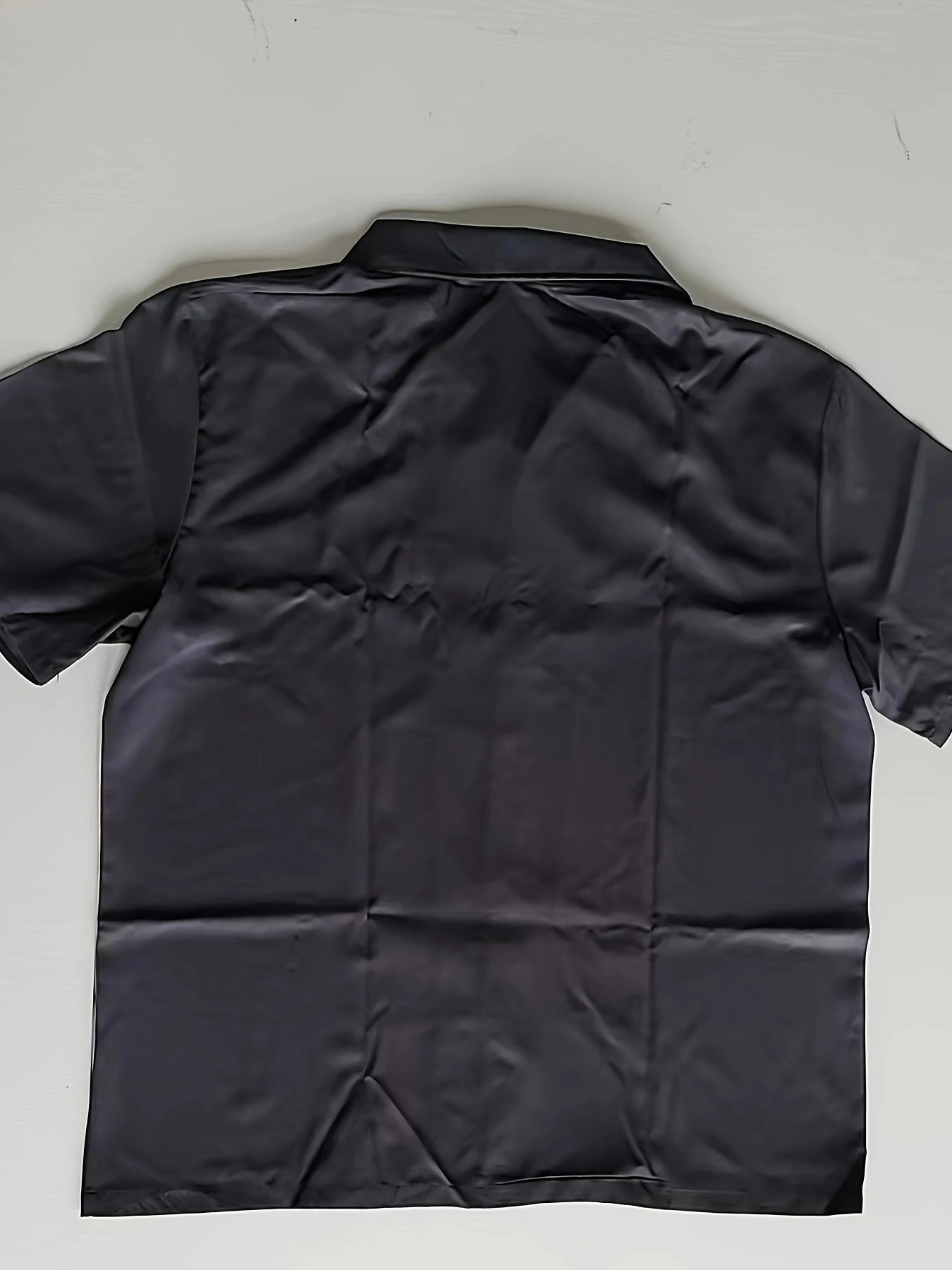 Button Down Shirt Men Summer Loose Plus Size Fit Printed