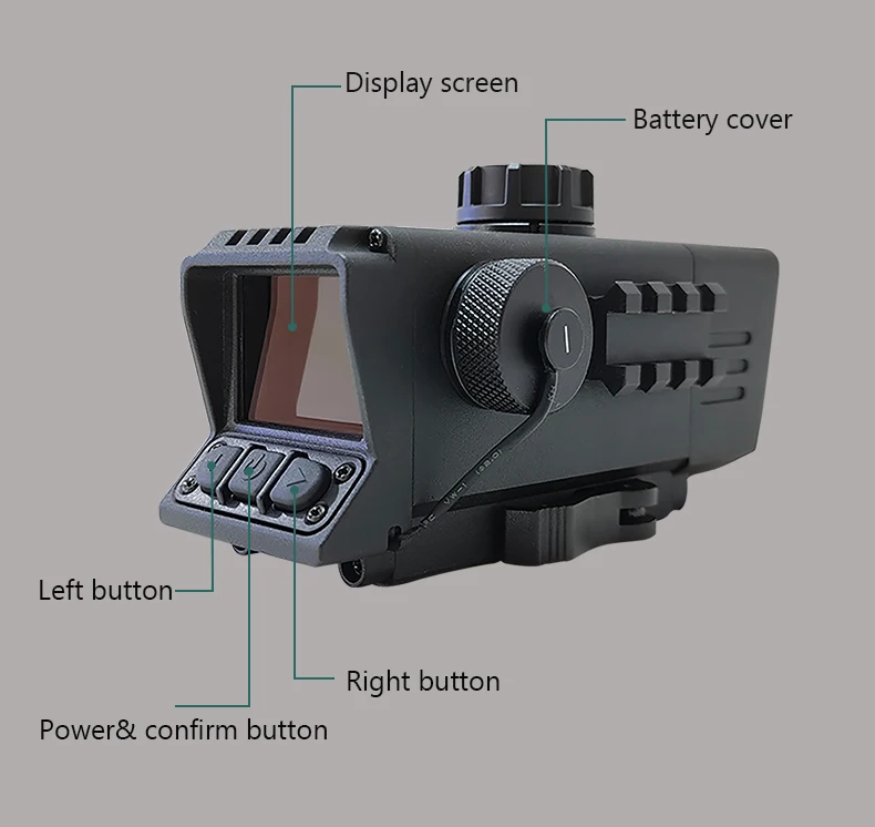 Digital Night Vision Scope Mount NV Sights Optical 3.5x Magnification Digital Infrared NV Night Vision Red Dot Sight Reticle