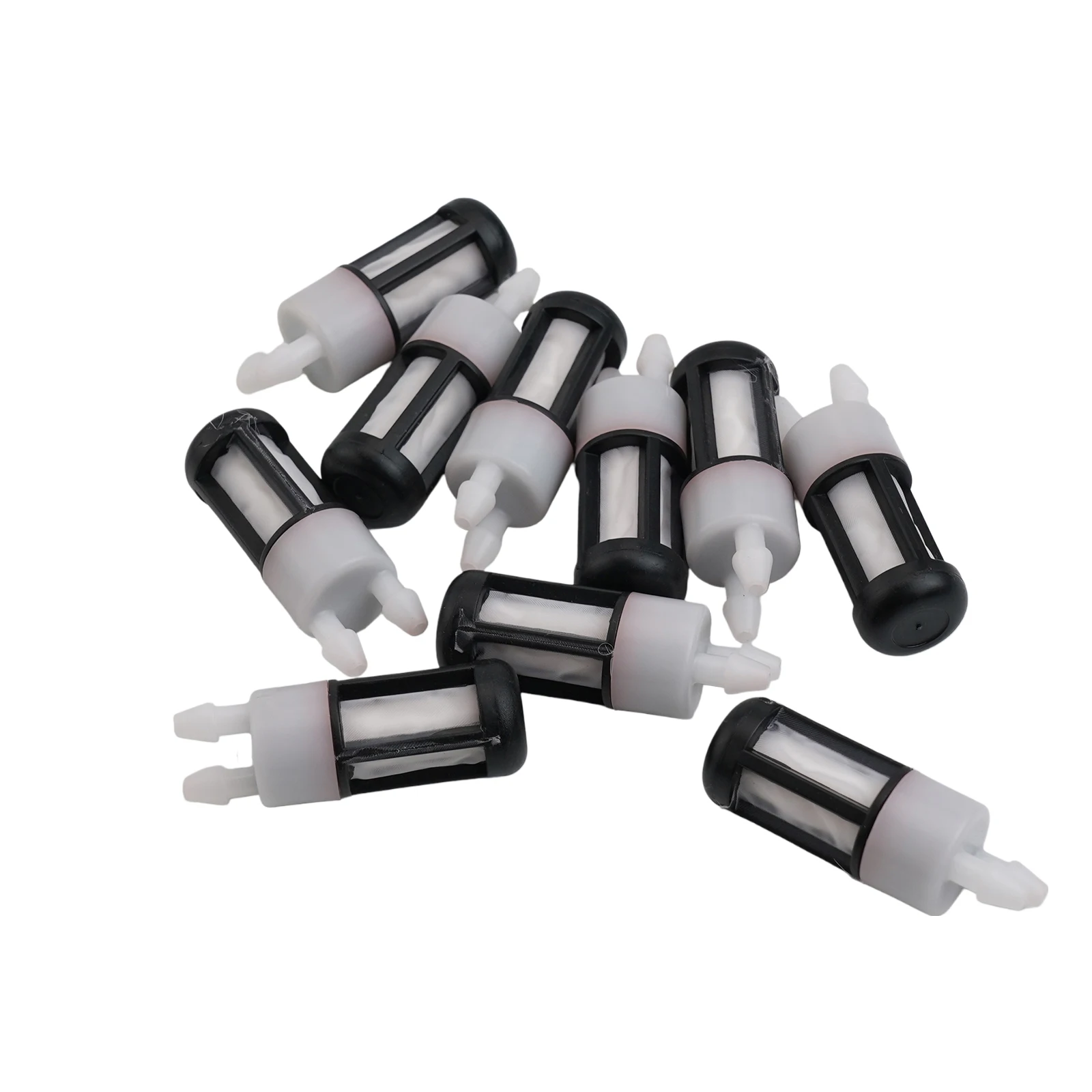 10pcs Dual Port Fuel Filter Set For Br600 Br550 Br500 Leaf Blower 4282 007 3600 Fuel Filter Replacement Parts Garden Power Tools