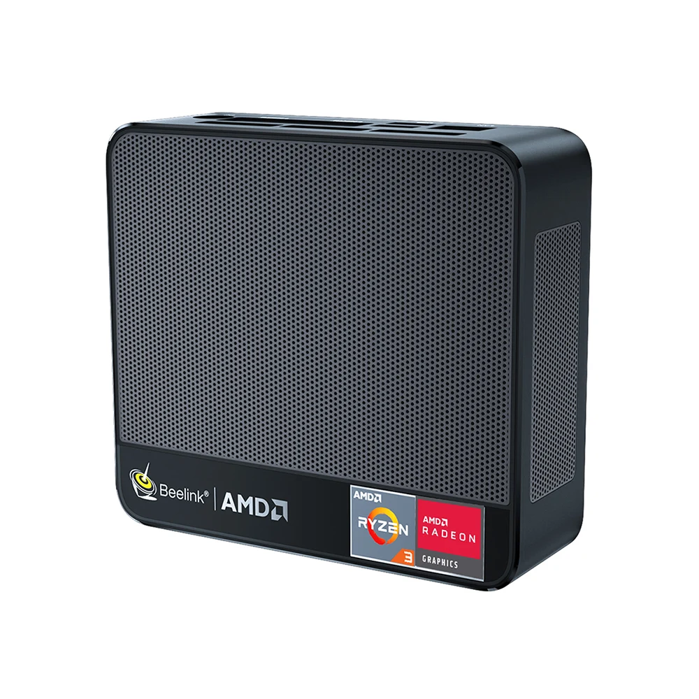 YYHC-4K 3200U 3 그래픽 1200Mhz Beelink 와이파이 5 미니 PC, 1000Mbps LAN