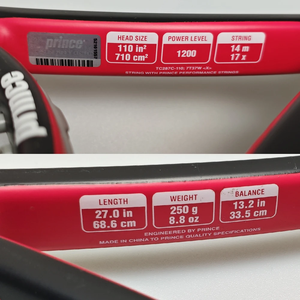 Prince Bolt 110 ESP Triple Threat 4 3/8 #3 Tennis Racquet