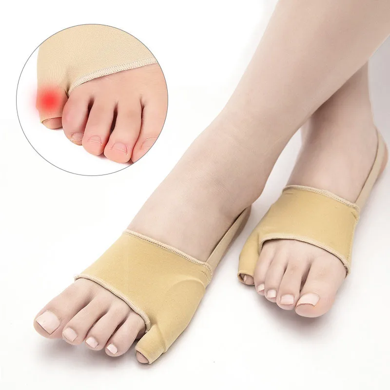 1Pair Bunion Pinky Corrector Little Toe Orthopedic Splint Forefoot Pain Damping and Anti-Wear Foot Care Pedicure Tool