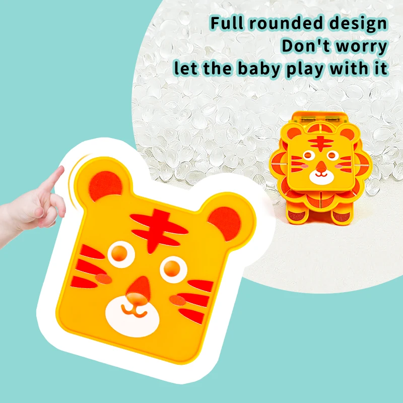 Romboss Animal Magnetic Building Blocks Set for Kids Magnetic Construction Tile Montessori Educational Toy Christmas Gift