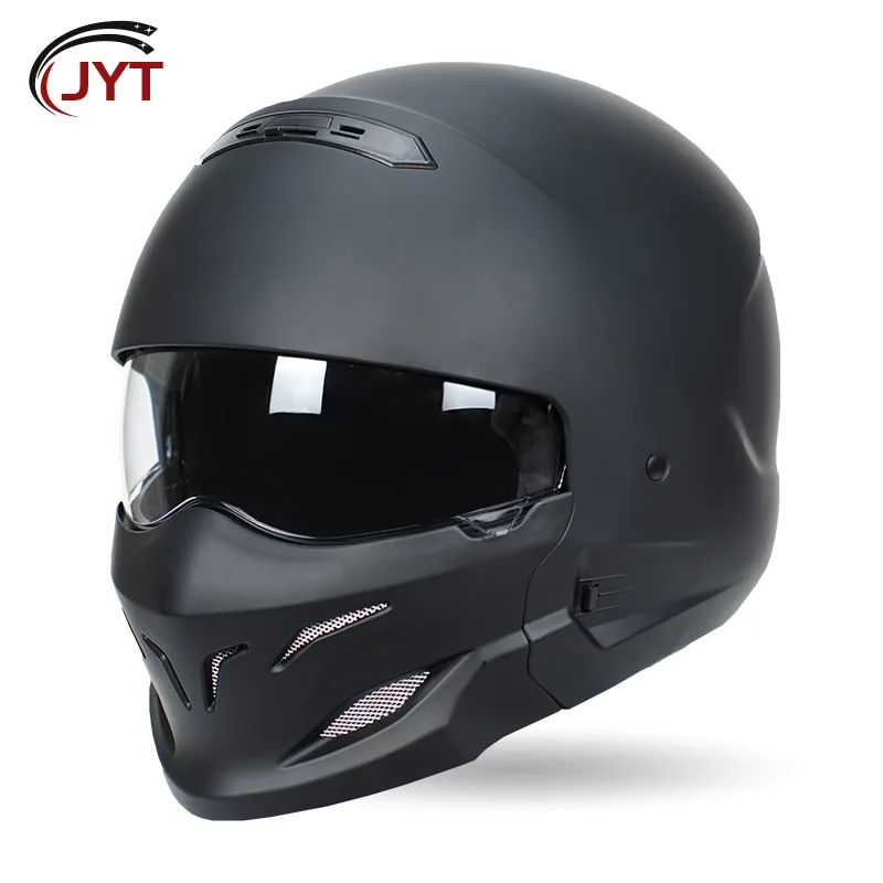 thumbnail image 1 of Casco de motocicleta Scorpion con carcasa ABS, casco integral combinado para novios, hombres, ciclomotor aprobado por DOT para las cuatro estaciones, 1 of 5
