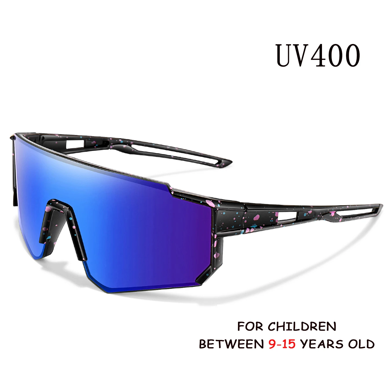 Youth Cycling Glasses Age 9-15 Youth Cycling Glasses Teenagers Sunglasses Mtb Bike Bicycle Baseball Goggles Children Outdoor Sport Boys Girls UV400
