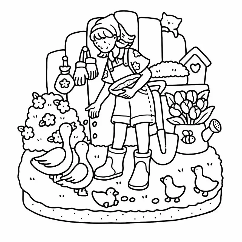 Bring the Cheekoo World to Life with Teen Cartoon Coloring Book Set for Creativity 4