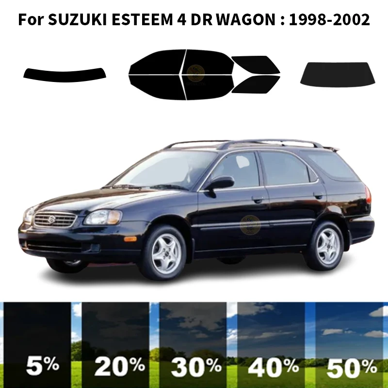 

Precut nanoceramics car UV Window Tint Kit Automotive Window Film For DODGE AVENGER 2 DR COUPE 1995-2000