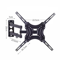 Universal Retractable TV Mounts Wall Mount Bracket LCD Monitor TV Stand Expansion Bracket Metal Flexible Arm Television Holder - Image 6