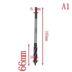 Premium Alloy Twist Drill Bit Set for Fast Wood Cutting - Auger Tool for Carpentry & Joinery (10mm)