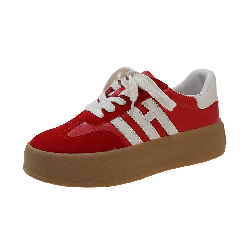 

Fashion Thickened Bottom Womens Sneakers Platform Sports Shoes White running Sneakers Chunky Sneakers Shoes Tennis Female Basket