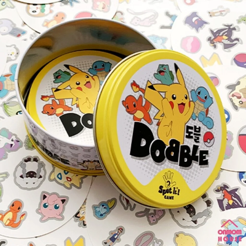 Spot It Dobble Juego Double Game Card Pokemon Hello Kitty Disney 100th One  Piece Pixar Sanrio Board Games Kids Party Toy GiftS - AliExpress