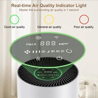 Chuboor Air Purifier for Home Allergies Pet Hair in Bedroom Covers Up to 360 ft²  3-in-1 Filter with HEPA Remove Dust Smoke Odor 4