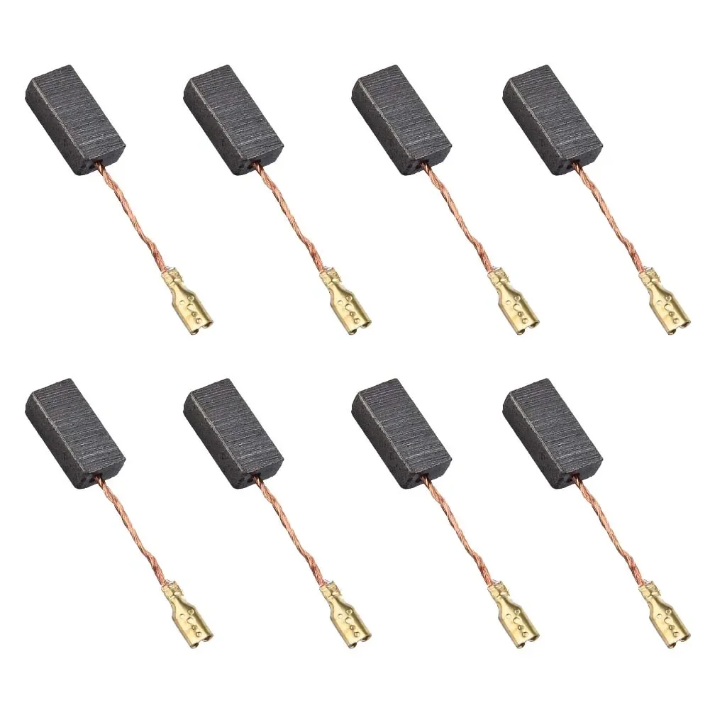 

Carbon Metal Carbon Brushes Carbon Brushes 15 X 8 X 5mm 45mm/ 1.8" Carbon For Bosch Total Length New Nnovation