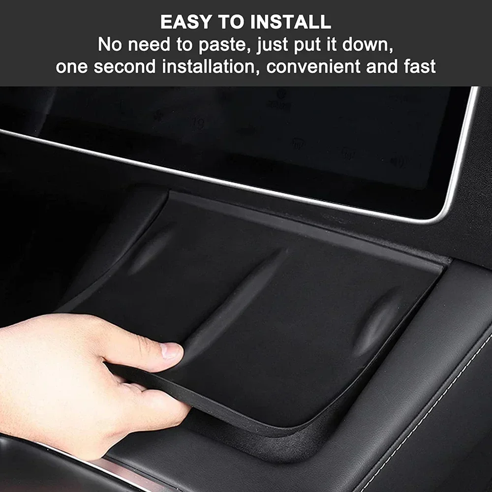 Silicone Center Console Storage Box for Car Interior