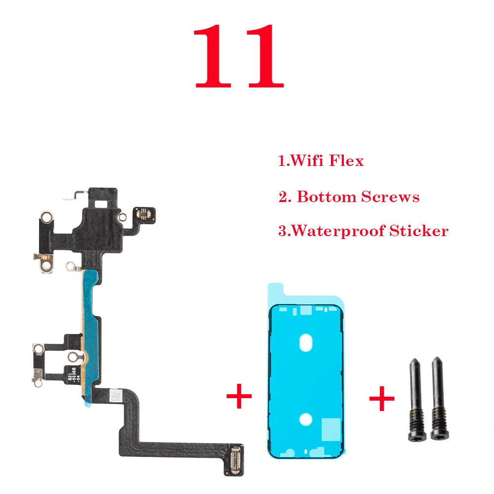 WiFi Antenna Flex Cable Repaired Part For iPhone 7 8 Plus X XR XS 11 12 13 14 Pro Max Mini Plus flex cable,flex cable replacement