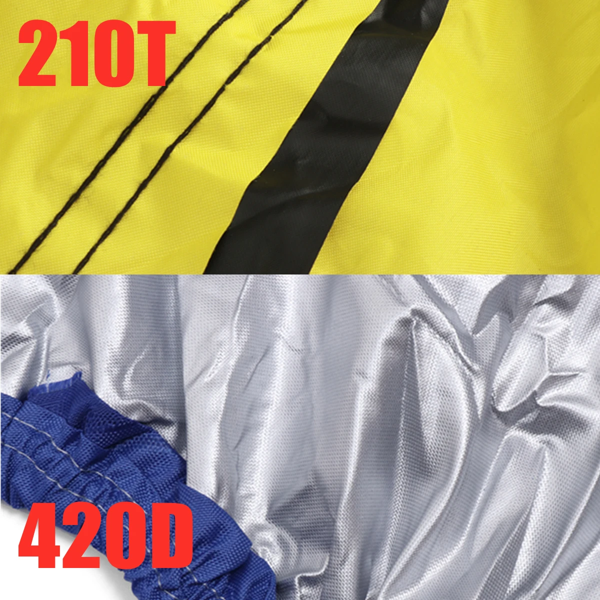 420x300CM 420D Jet Ski Trailerable Cover Protector Waterproof Motorboat Cover For Yamaha WaveRunner Seadoo Sea Doo Bombardier