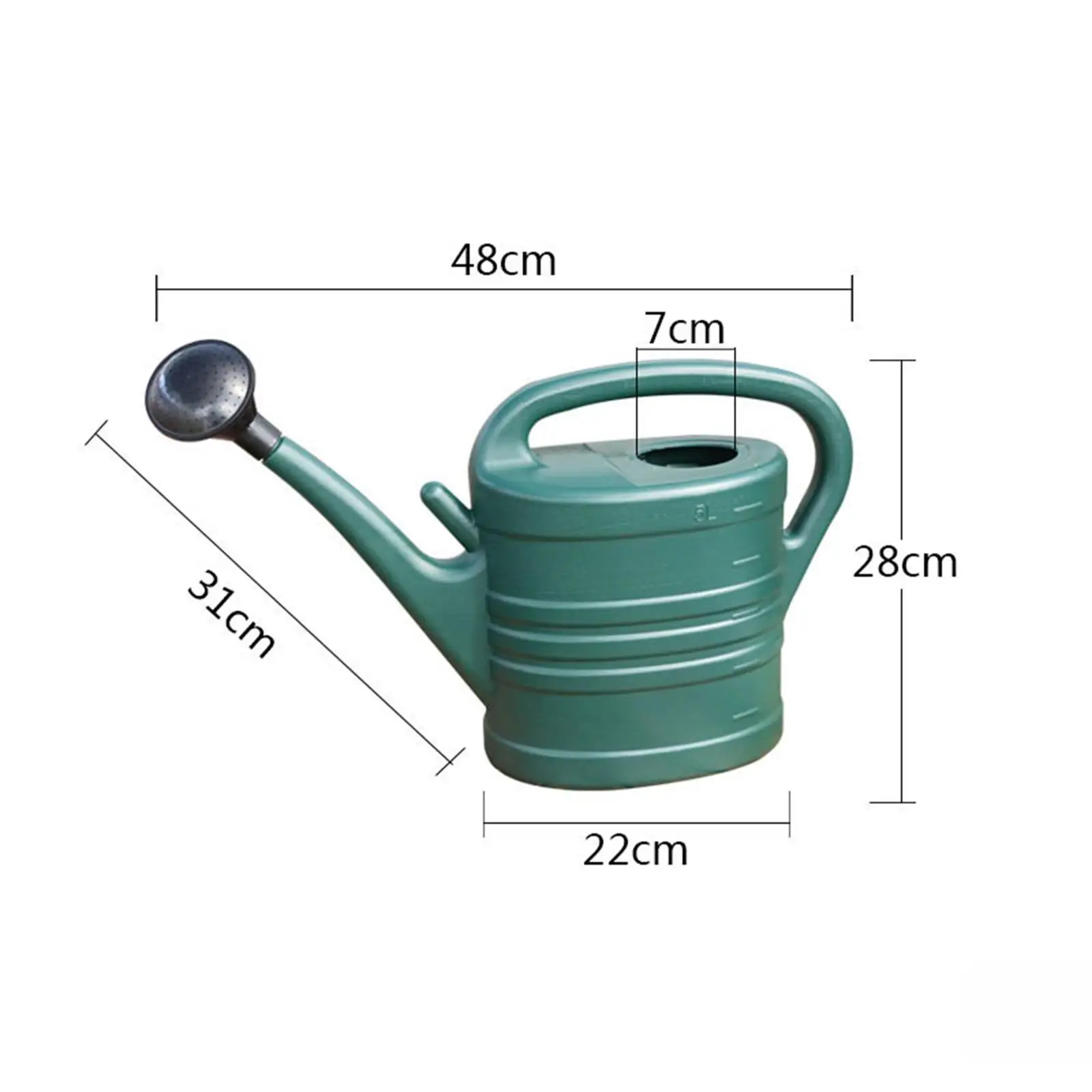 Elegant Watering Can with Adjustable Spout for Indoor and Outdoor Plants
