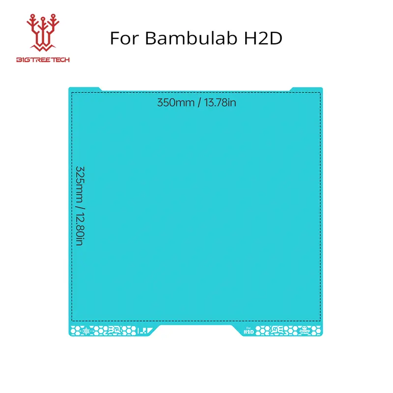 BIQU Panda Build Plate CryoGrip Pro Coating No Clog Spring Steel Double-sided for BambuLab Voron Kobra Adventurer 5M 3D Printer - Image 25