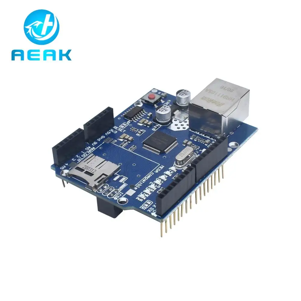 Uno Shield Ethernet Shield W5100 R3 Uno Mega 2560 1280 328 Unr R3 Solo Scheda Di Sviluppo W5100 Per Arduino