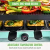 Indoor Tabletop Grill, Healthy Ceramic Nonstick, 2-in-1 Grill and Griddle,  Adjustable Temperature Control, PFAS-Free 3