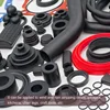 Solid Rubber Strips Neoprene Sheets Rolls 10/15/20/25/30/35/ 40/45/50/60mm DIY Gasket Sealing Padding Reduce Vibration Mat מקלחו 5