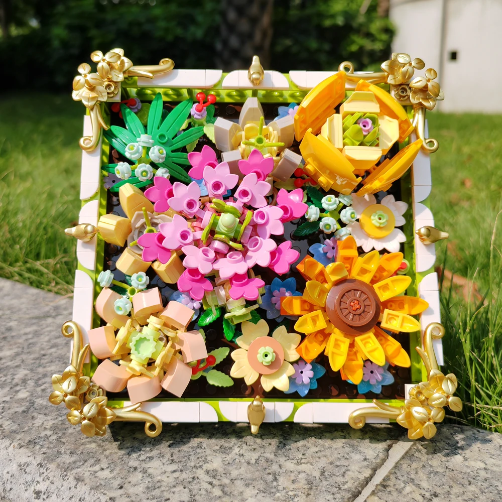 Jiestar JJ9027 Ideas Early Summer Sunflowers Roses Artificial