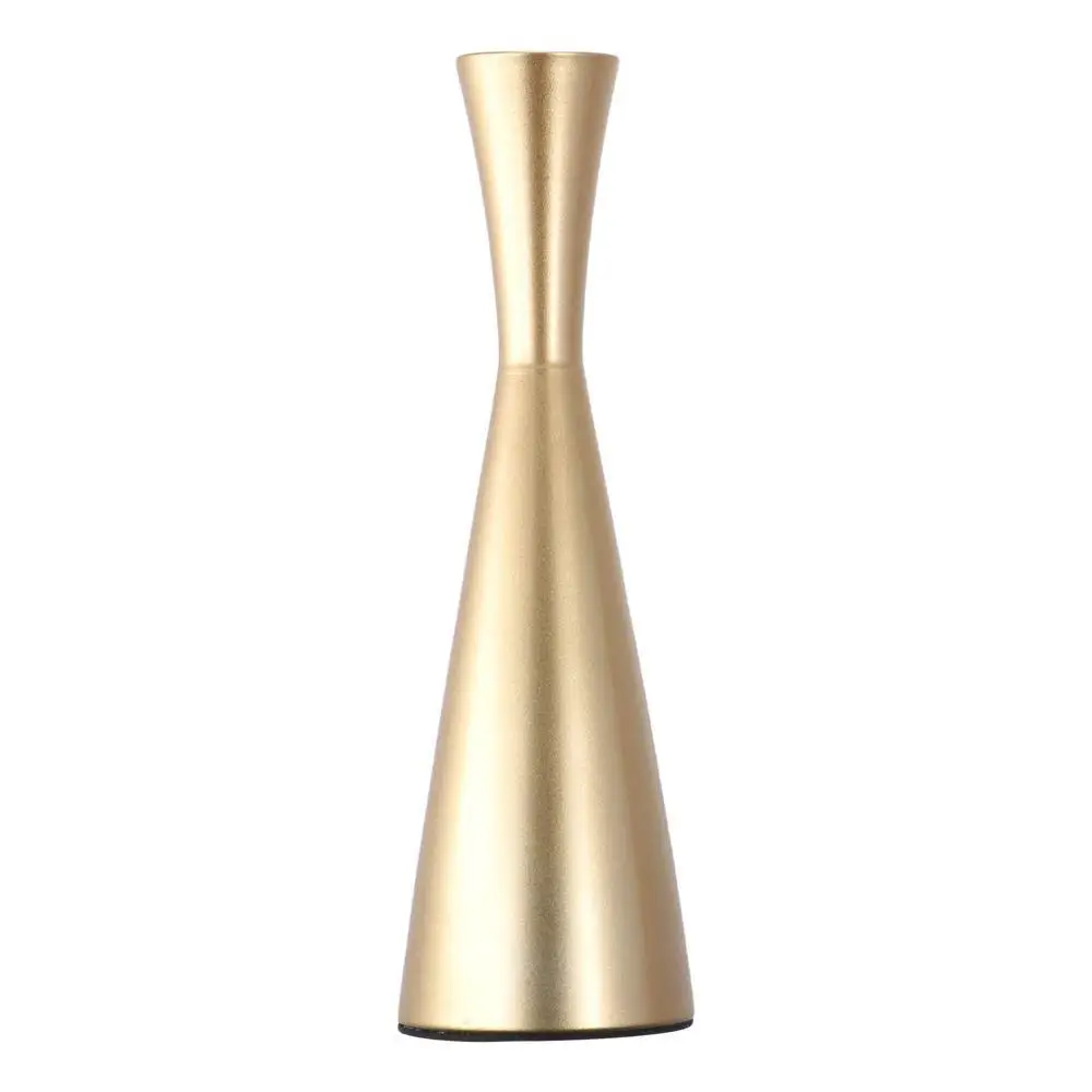 Dinning Decor Gold Candle Holders Iron Metal Taper Candlestick Holders Candle Stand Table Decorative Wedding Dinning Party Decor candle holders