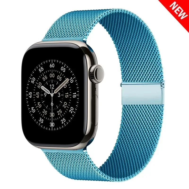 Elegant Milanese Loop Watch Strap - Stainless Steel Mesh Bracelet