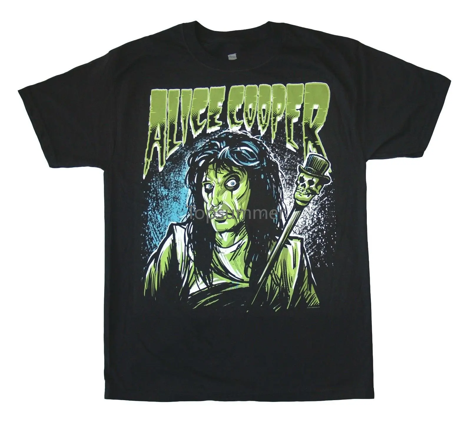 

Alice Cooper Cooper Green T Shirt Medium Brand New T Shirt Fresh Design Summer Good Quality Shirts