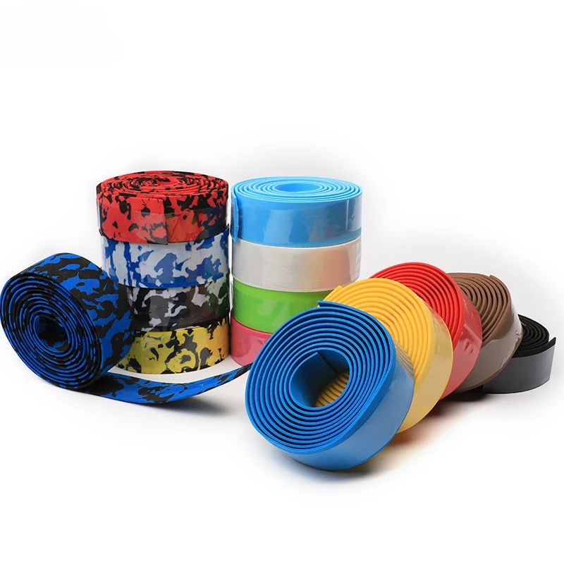 Bicycle Handlebar Tape Camouflage Anti-Slip Damping Cycling Road Bike Handle Belt Wraps Bar End Plugs
