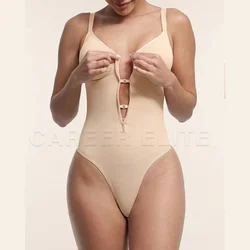 Women's Full Body Shaper - Seamless Slimming Bodysuit with Butt Lifting & Silhouette Enhancement - S (Beige)