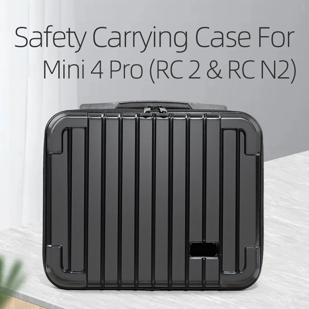 For DJI Mini 4 Pro Portable Bag Handle RC2/RC-N2 Remote Controller Hand Drone Camera Storage Carrying Case Accessories