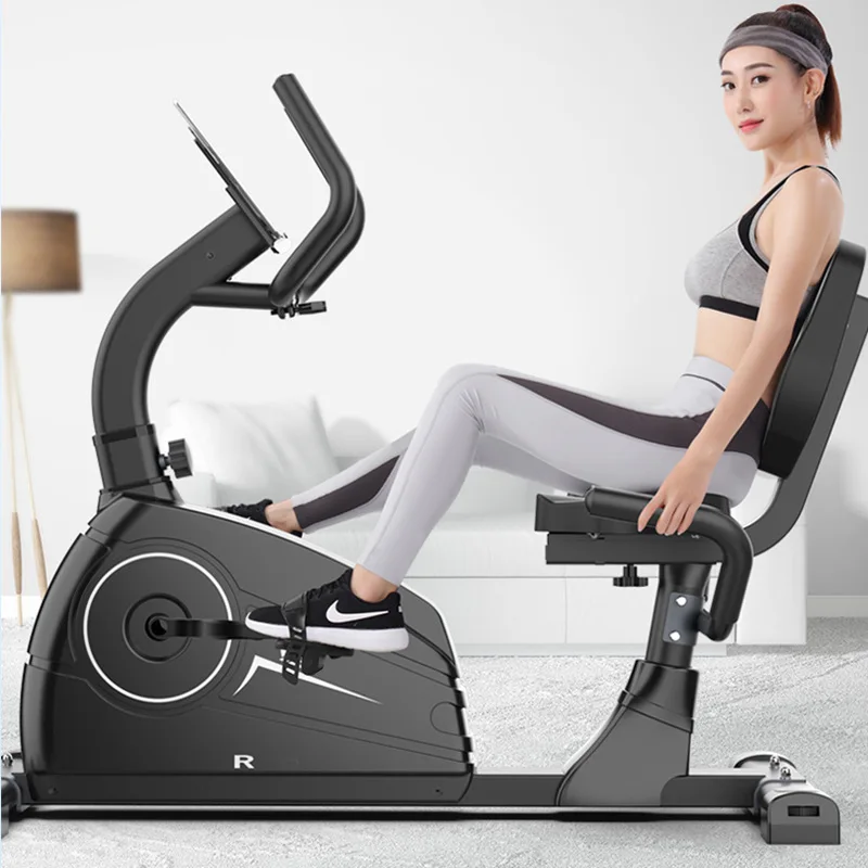 Horizontal Pedal Bicycle Household Magnetic Control Room Middle-aged And Elderly Rehabilitation Training Equipment