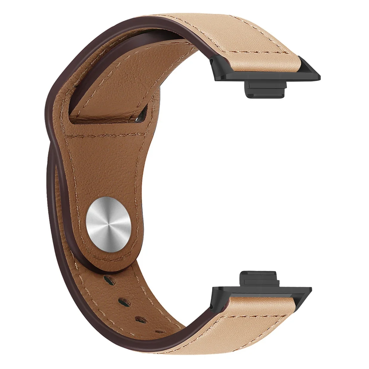 Premium Leather Band Wrist Strap for Smart Watches - Stylish Accessory Compatible with Multiple Models