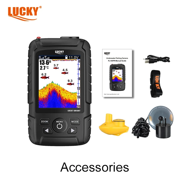 FF718LiC-WT Wireless And Cable Dual-Use Mode Hot Sale Portable Fish Finder