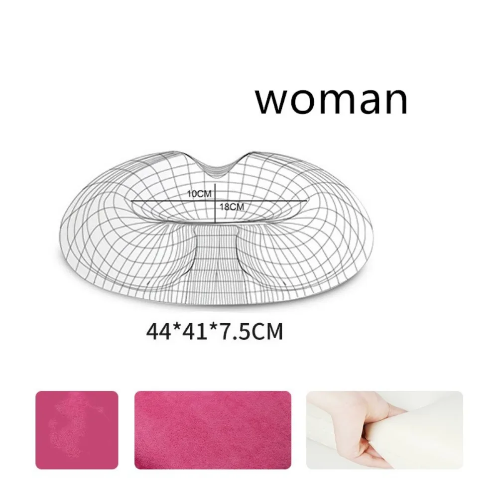 Seat Cushion Pillow for Office Memory Foam Anti Hemorrhoid Massage Tailbone Pillow Car Office Seat Cushion Office Chair  Cushion 3