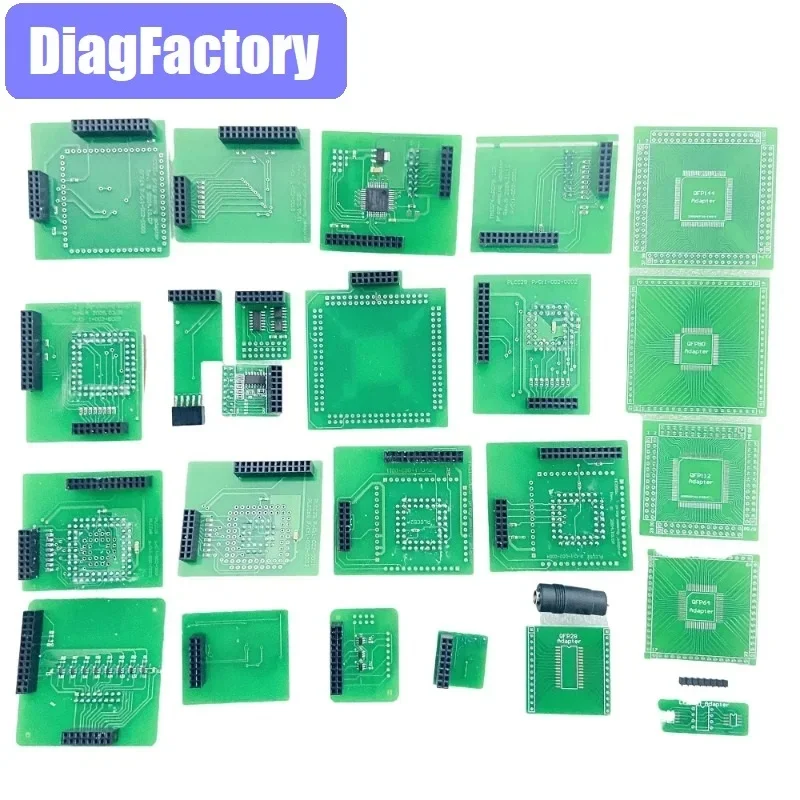 PL/RU Ship Full Set Adapters for XPROG V6.12/V6.17/V6.26/V6.50 ECU Programmer X-PROG ECU Chip Tuning X-prog Programming Tool