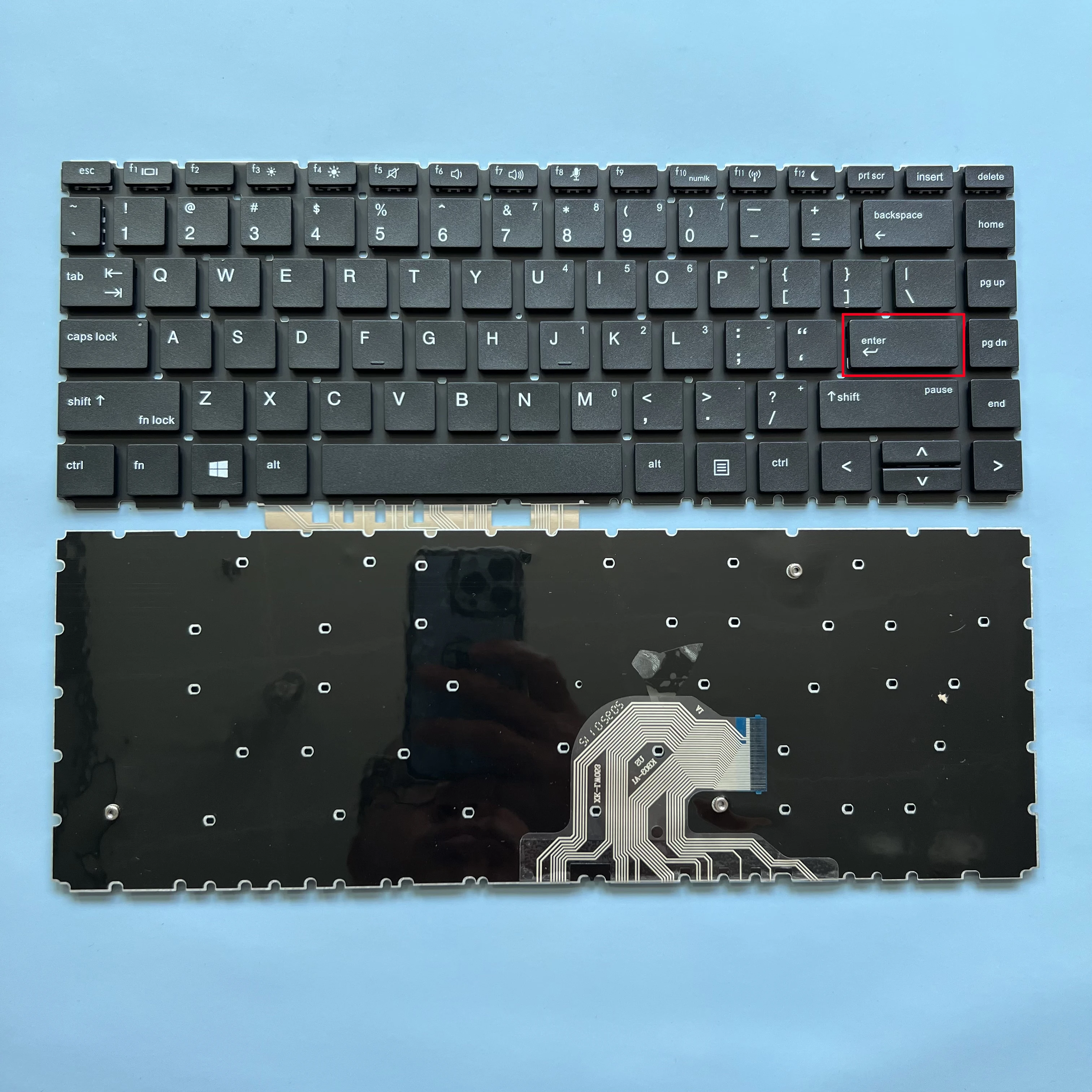 Xin Us Tastiera Spagnola Per Hp Probook 440 G6 445 G6 440 G7 445 G7 440 G6 Laptop Nuova Tastiera Inglese Sp No Frame Nero Latino