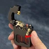 2025 New Zorro Kerosene Lighter Cyber Mecha Transparent Bin Rocker Cool Classic Torrens Tide Men Lighters Wholesale 2