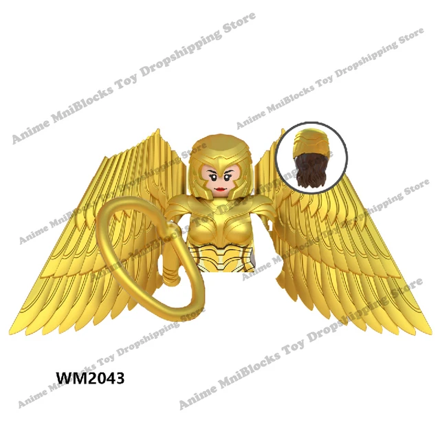 Movie Batman The Joker Harley Quinn Wonder Woman mini action toy figures building blocks Assemble bricks kid gifts WM6080 WM6100 WM2043