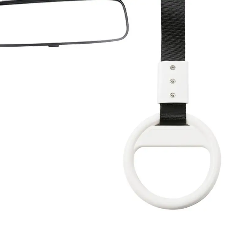 

Кольцевая ручка для автомобиля, интерьер автомобиля, искусственная кожа, износостойкий интерьер автомобиля, внешнее искусственное украшение, задний бампер