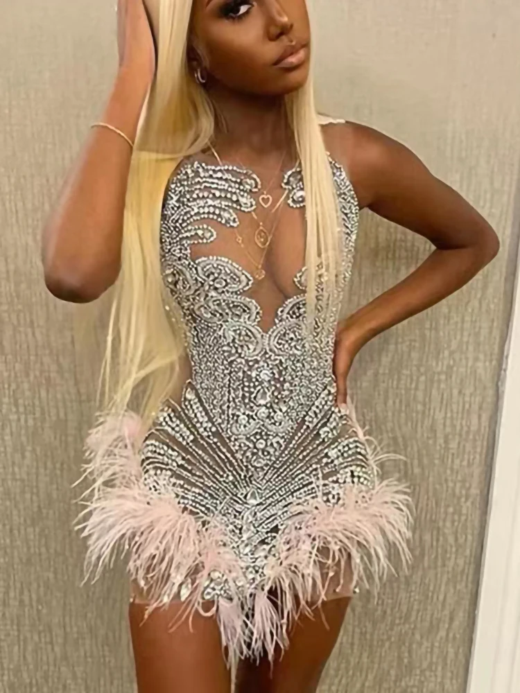 

A Fashion O-Neck Natural Sheath Above-Knee Beads Black Girl Homecoming Dresses/ Birthday Prom Party Cocktail Gowns Free Shipping