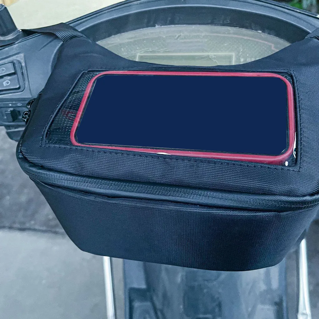 

Road Bike Handlebar Mobile Phone Bag Bicycles Scooter Storage Pouch