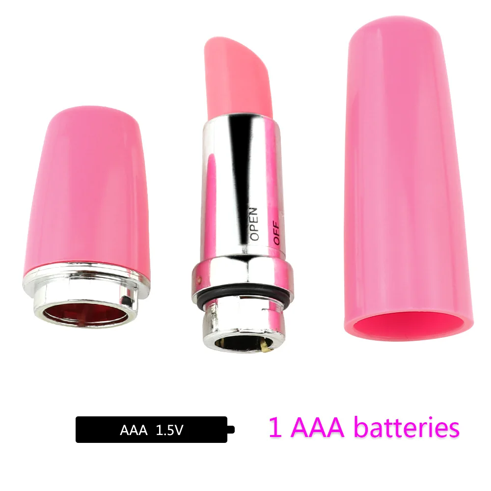 Female Sex Toys ABS Mini Lipstick AV Wand Vibrator Female Clitoral G-spot Stimulator Massager Masturbator Female Adult Sex Toys 18+