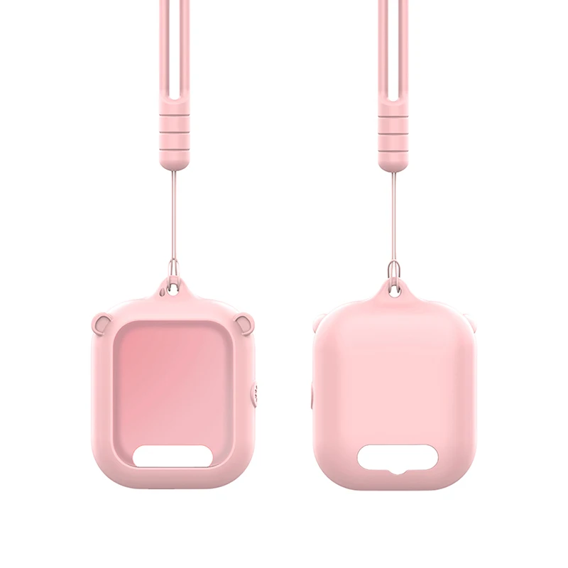 Wonlex KT24S сменный силиконовый ремешок для телефона со съемным ремешком 1/2 комплектов силиконовый защитный чехол для часов аксессуары для детских умных часов