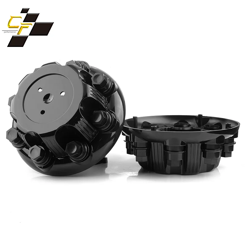 

1pc 214mm/8.43in 89mm/3.5in Center Cap Cover Wheel Hub for #15052379 #15052380 #15052381 #9595397 Vehicles High Gloss Black