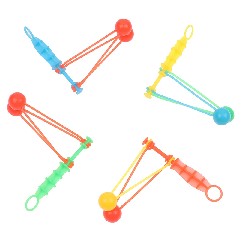 

Classic Nostalgic Leisure Plastic Hand Shaking Double Balls Kids Novelty Assorted Stress Reliever Toys Birthday Gift Party Favor