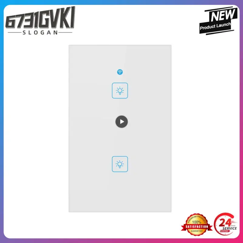 Us Wifi Smart Switch 90-250V 120 Modello App Con Funzione Rf Controllo Vocale/Remoto Funziona Con Amazon Alexa Home
